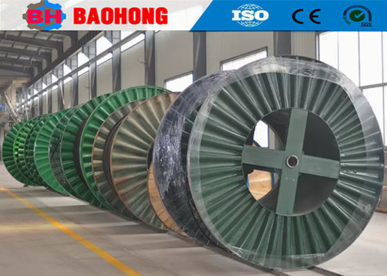 Baja Kabel Tipe Flange Bergelombang Struktur Tahan Guncangan Drum