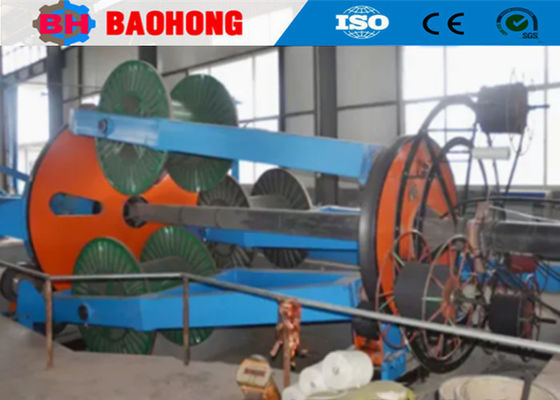 Stranding Cradle Type Laying Up Machine Untuk Kabel Aluminium Tembaga