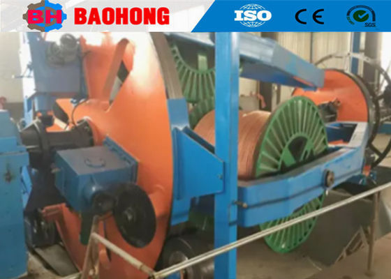 PLC Aluminium Wire Cable Laying Up Machine Cradle Type 800 mm Pitch