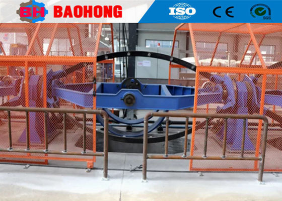 2 Insulated Dan 1 Bare Core Laying Machine Untuk Aerial Bunched Cable