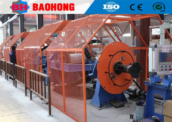 1250/1 + 3 Lewati Kabel Pemasangan Mesin 1250 Mm Drum 15KW Traction Motor