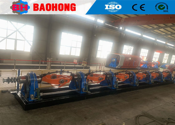 Mesin Skip Stranding Tipe Busur OD 55mm Dengan Lengan Putar