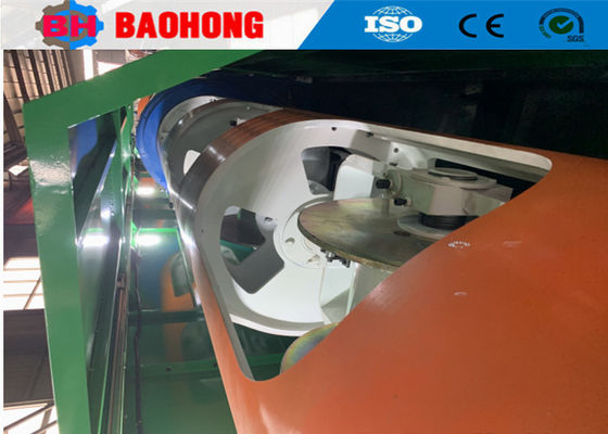 Tali Kawat Tubular Stranding Machine Berkecepatan Tinggi Kontrol Listrik
