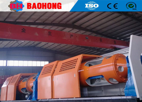 Tali Kawat Tubular Stranding Machine Berkecepatan Tinggi Kontrol Listrik