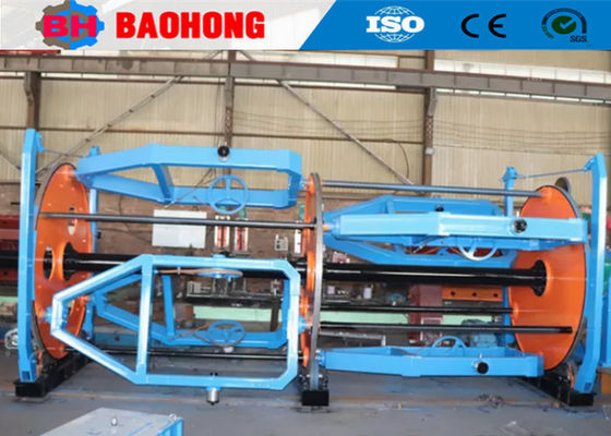 Al Wire Laying Up Machine Cable Making Equipment Retreat Spiraling