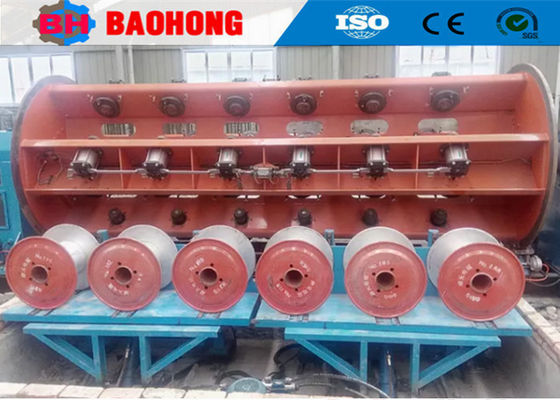 Kabel Kawat Listrik Membuat Rigid Frame Strander dengan 710 Bobbin