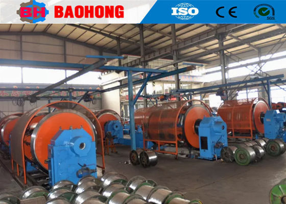 Jenis Rigid Armoring Automatic Wire Twisting Machine Kecepatan Tinggi