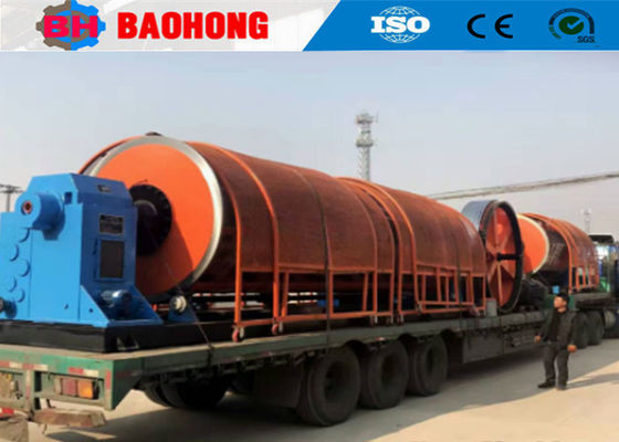 Floor Loading Rigid Stranding Machine 500 Mesin Pembuatan Kabel Bobbin