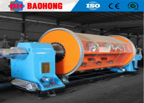 Floor Loading Rigid Stranding Machine 500 Mesin Pembuatan Kabel Bobbin