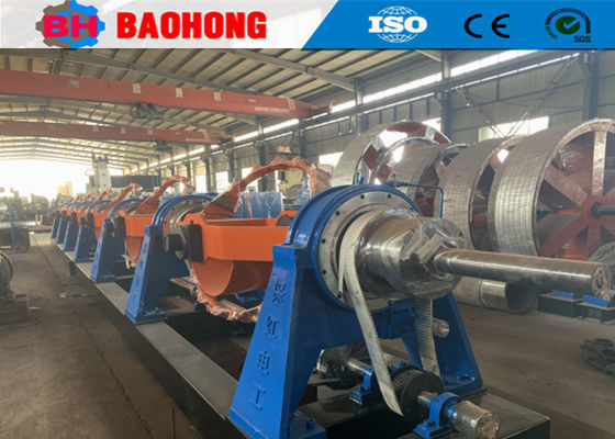 Gabungan Skip Type Stranding Machine Untuk Memutar Konduktor Kabel