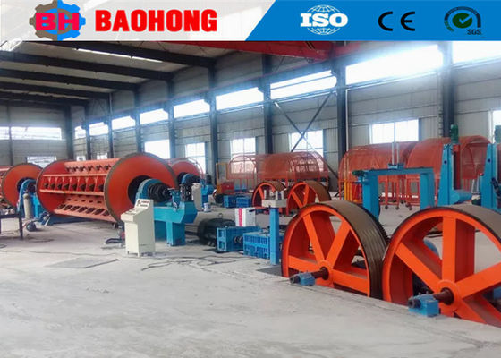 PLC Rigid Type Stranding Machine Mesin Pembuat Kabel Kawat Listrik