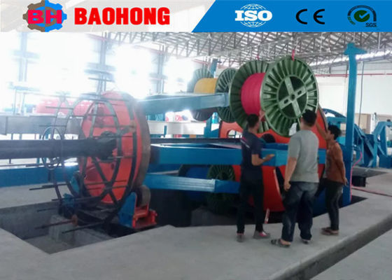 Kabel Kawat Listrik Mesin Peletakan Cradle Type 21RPM Rotasi