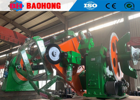 1000 mm Mesin Pemasangan Kabel Capstan Kontrol Ketegangan PLC