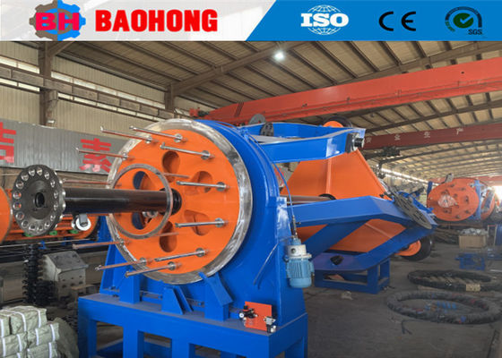 1250mm Drum Laying Up Machine Peralatan Produksi Kabel Presisi Tinggi
