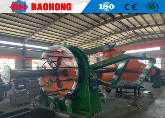Mesin Peletakan Tipe Cradle Planetary Mesin Pembuat Kawat Drum 1400mm