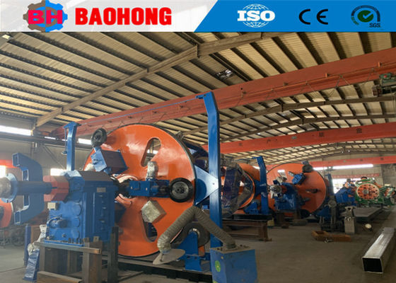 Mesin Pembuat Kabel Tembaga Tipe Cradle Listrik Laying Up