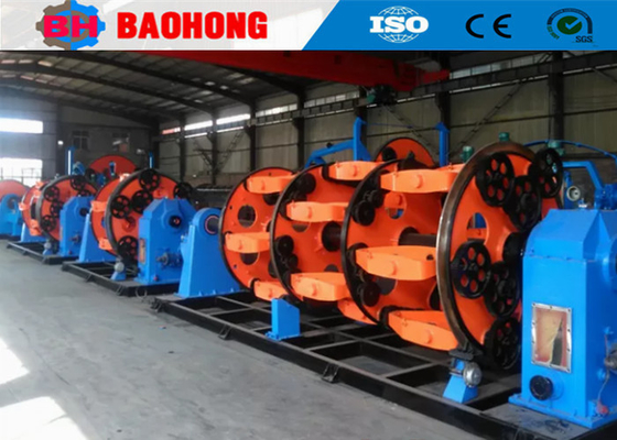 Back Twist Cable Rigid Stranding Machine, Mesin Stranding Planetary Multi Core Wire