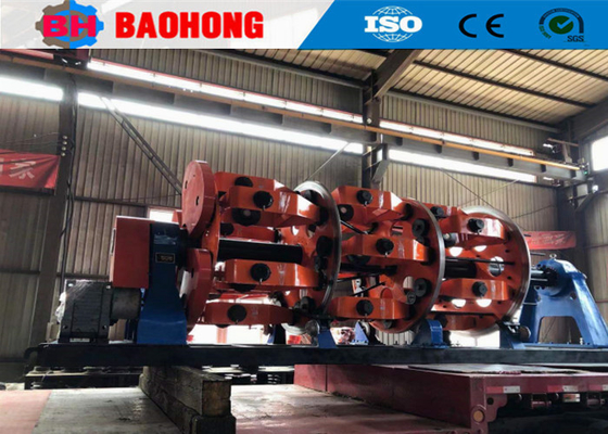 Kabel Baja Kaku Pengkabelan Planetary Stranding Machine Kontrol PLC
