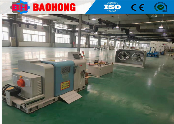 Wire Wrapping Cantilever Single Cable Twisting Machine Kontrol PLC