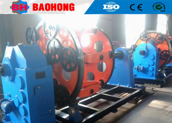 Mesin Stranding Planetary Bobbin Steel 500mm Dengan Putar Belakang