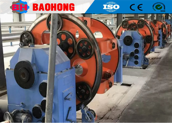 Mesin Stranding Kabel Kawat Berkecepatan Tinggi Baja Planetary Strander