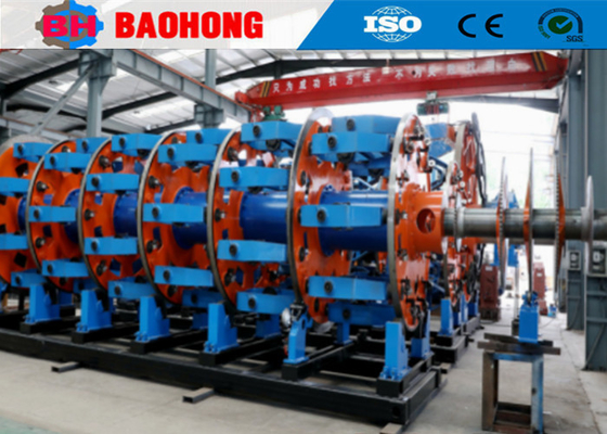 1000mm Steel Wire Armoring Machine Planetary Type 75 KW Cable Strander