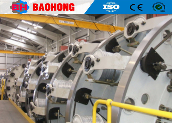 Jenis Cradle Wire Rope Cable Armouring Machine 630 Steel