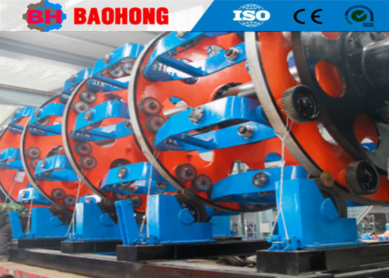 Mesin Armouring Kabel Baja Tipe Planetary Dengan Fungsi Putar Belakang