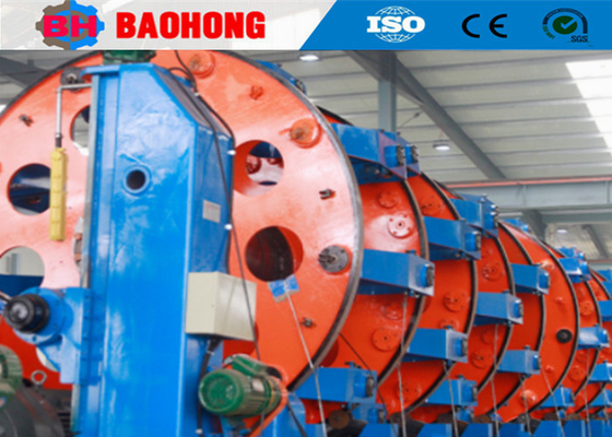 Mesin Armouring Kabel Baja 100% Back Twist Sun Planetary Gear Device