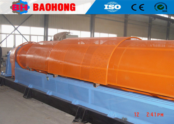 Mesin Tubular Stranding Konduktor Tembaga 630mm Dengan Kandang Anil