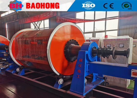 Aluminium Rigid Type Wire Cable Stranding Machine Pembuatan Kabel Berkecepatan Tinggi