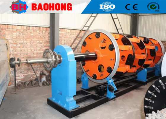 Steel Wire Cable Armouring Machine 500/24 ​​+ 24 Untuk Kabel Eksplorasi Petrol