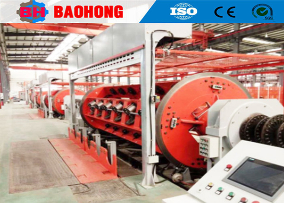 Mesin Armouring Kabel Berkecepatan Tinggi 630 Tipe Kaku Strander