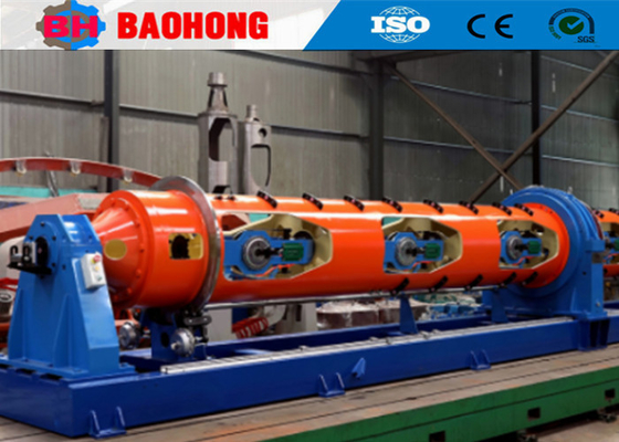 5T Listrik Tubular Stranding Machine Pembuatan Kabel Kawat Baja